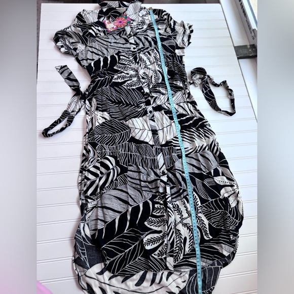 Fam Rio by Anthropologie  Women’s Midi Dress size S/P - Picture 2 of 7